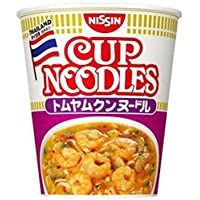 Nissin Cup Noodle Tom Yum Goong noodle 75g Ã— 12 pieces